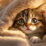 Kitten Peeking - no. 2