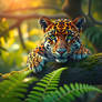 Emerald Gaze of the Jaguar