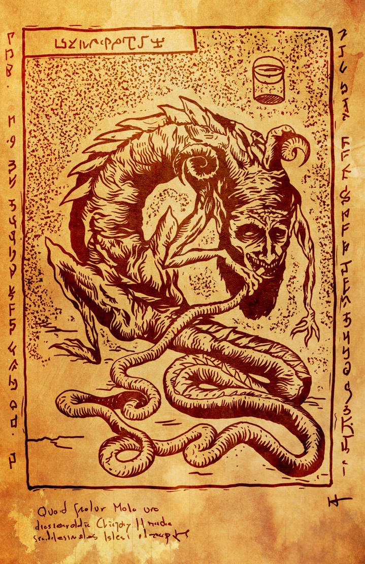 Necronomicon page 04 by evilself on DeviantArt