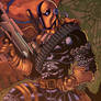 Deathstroke Colored