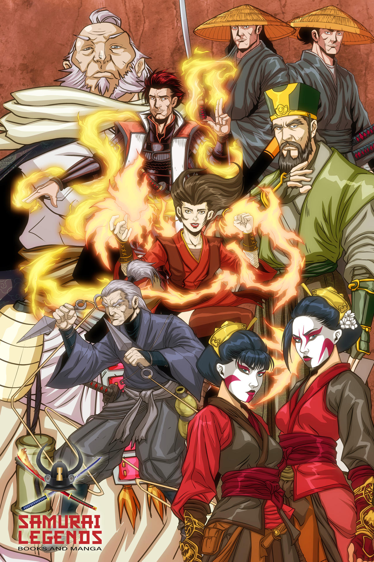 Samurai Legends Commissions by minsan on DeviantArt