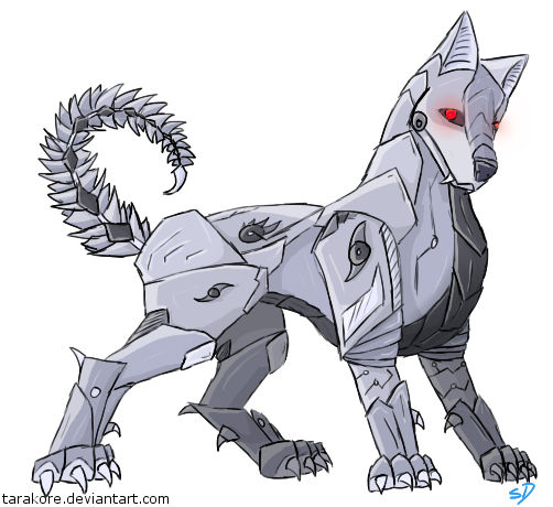 [Request] Cyborg Canine by Tarakore on DeviantArt