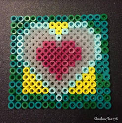 Zelda Heart Container Coaster