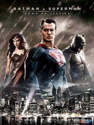 Batman v Superman Poster Trinity