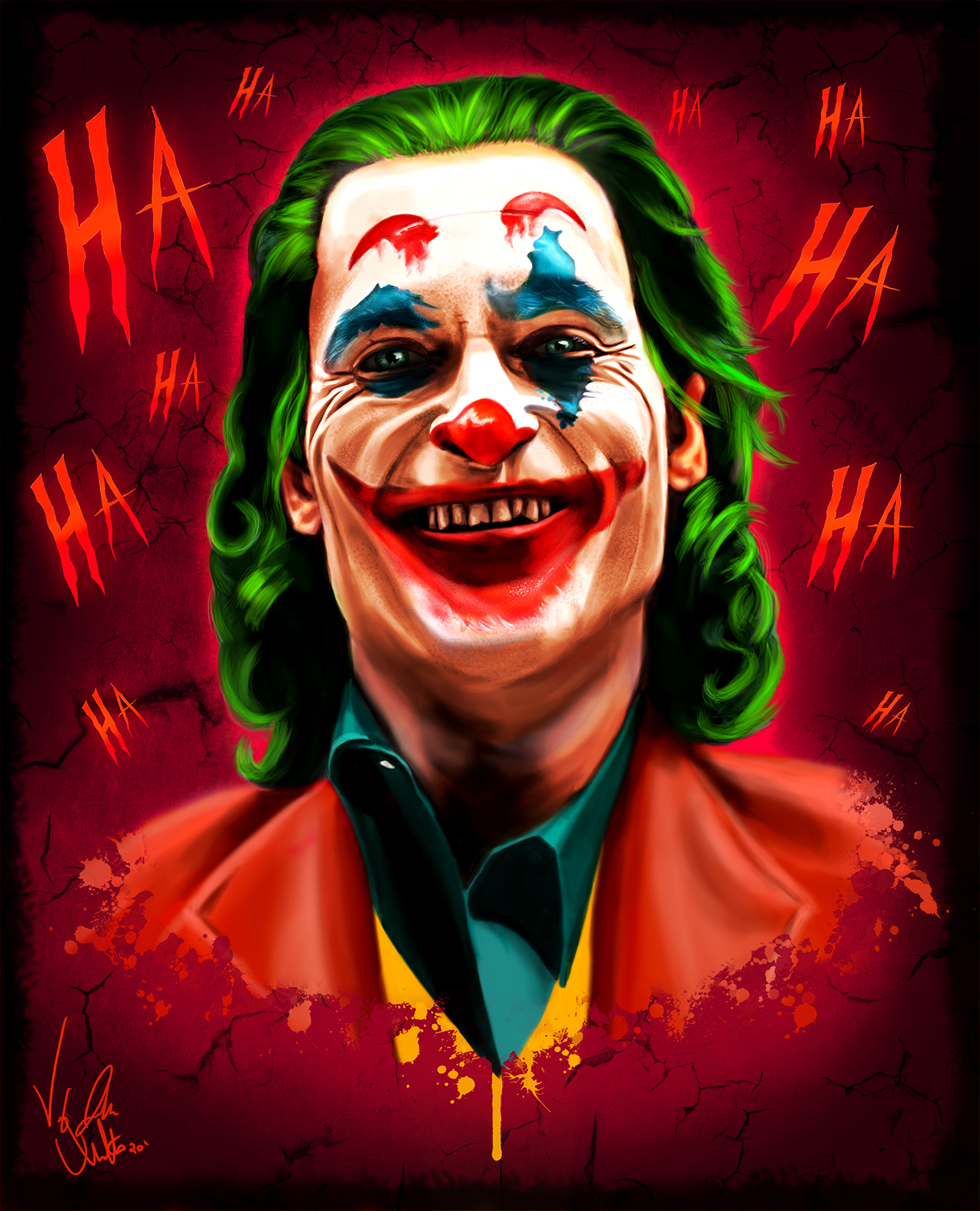 Joker Joaquin Phoenix by Vinnyjohn13 on DeviantArt