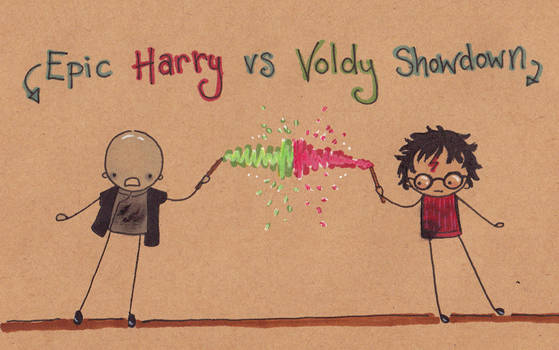 Harry vs Voldy Epic Showdown