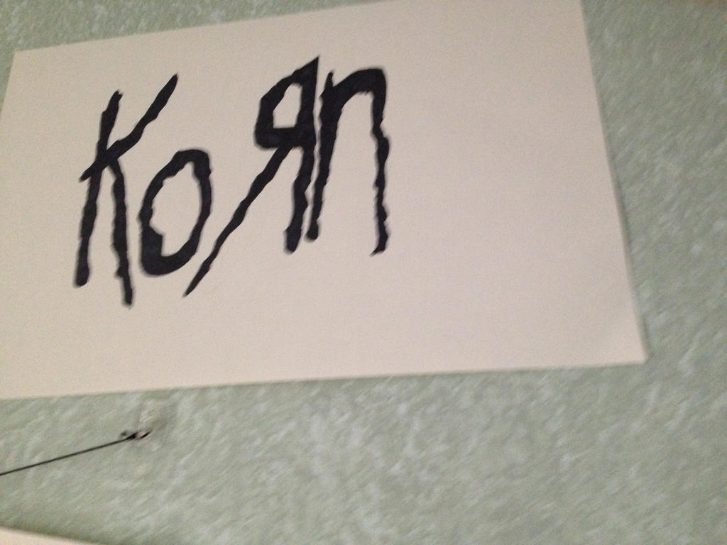 Korn Logo by Moonclaw6 on DeviantArt