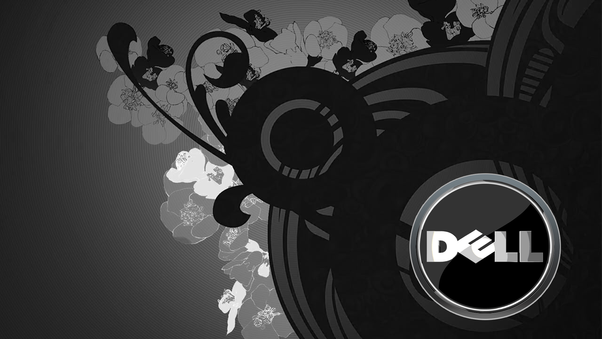 dell wallpaper bw by coolcat21 on DeviantArt