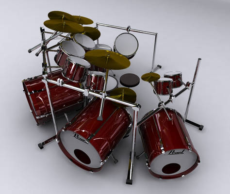 11 peice drumkit