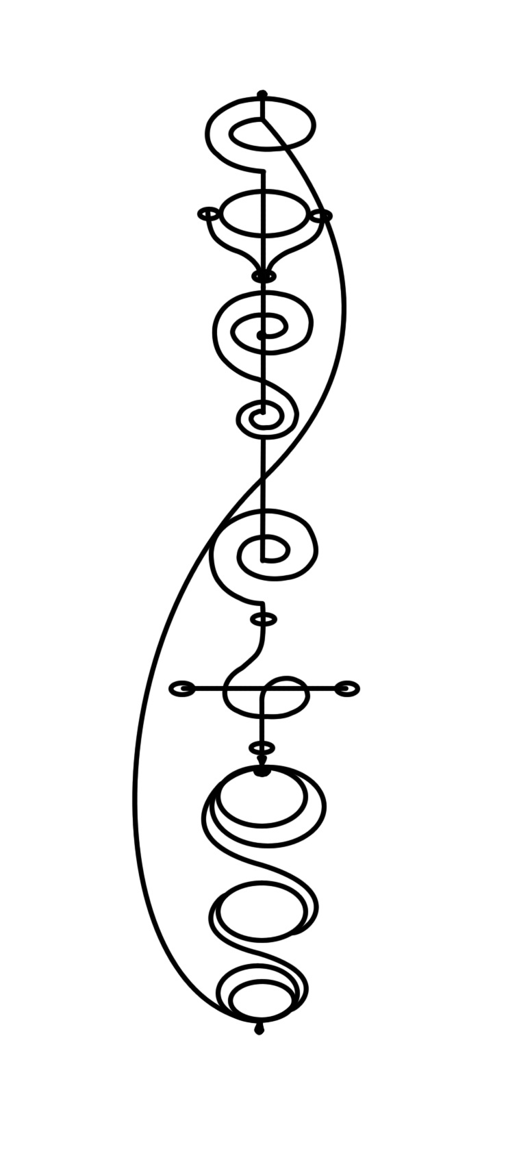 Vulcan Calligraphy Alphabet