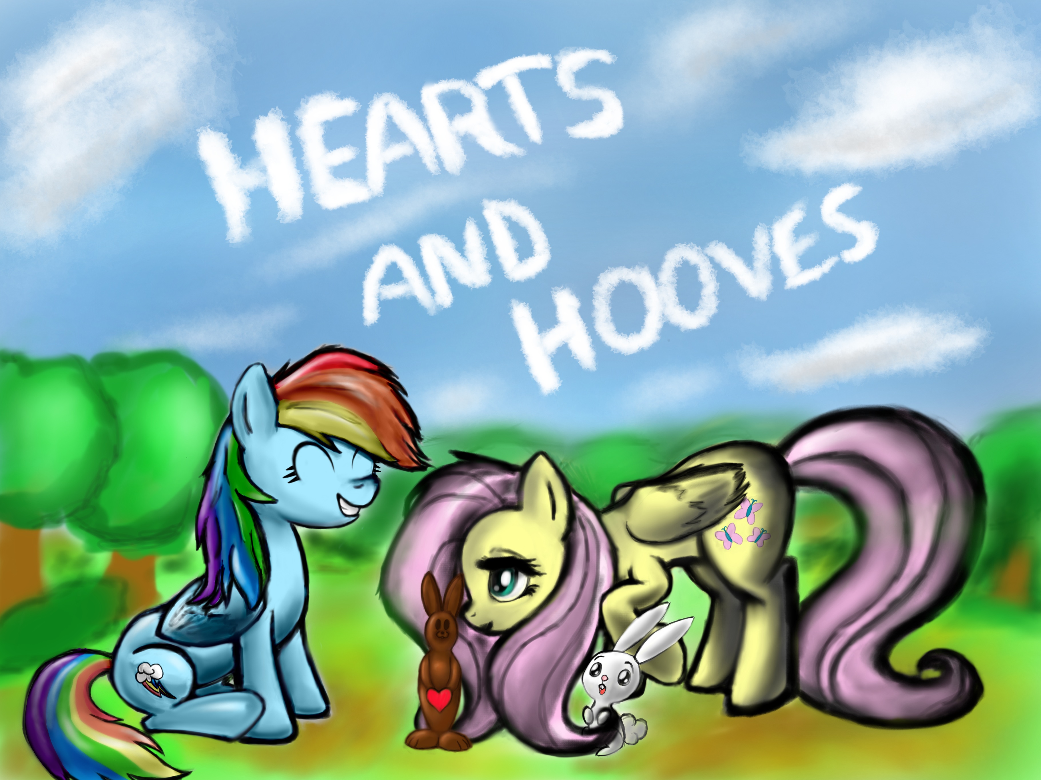 Happy Hearts and Hooves Day! ~ FlutterDash