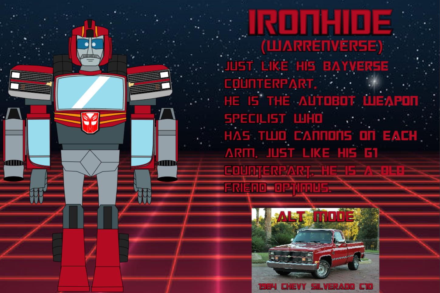 Ironhide Designs Ironhide (Warrenverse Design) by Legozilla on DeviantArt