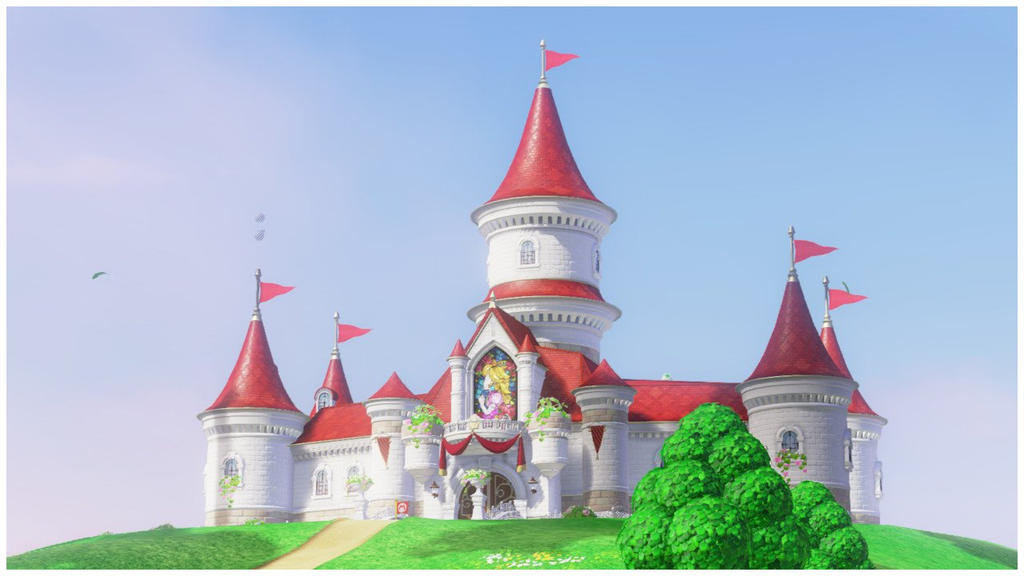Peach's Castle 2 by Sniperian on DeviantArt
