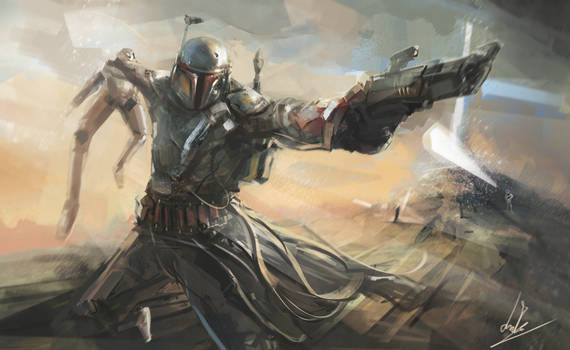 Boba Fett - Mandalorian Fan Concept Art