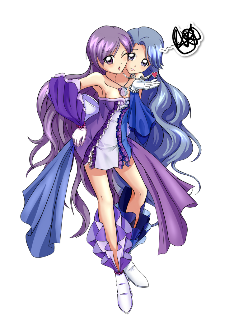 Commission Karen and Noel conjoined idol ver by jim830928 on DeviantArt