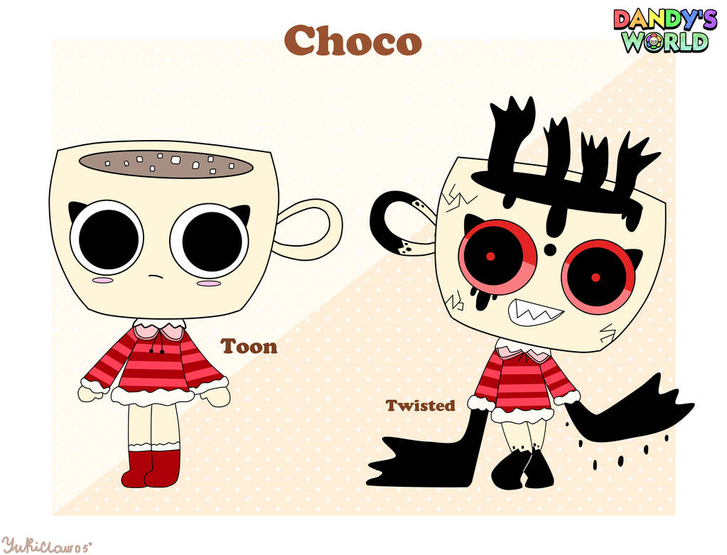Dandy's world OC- Choco by YukiClaw05 on DeviantArt