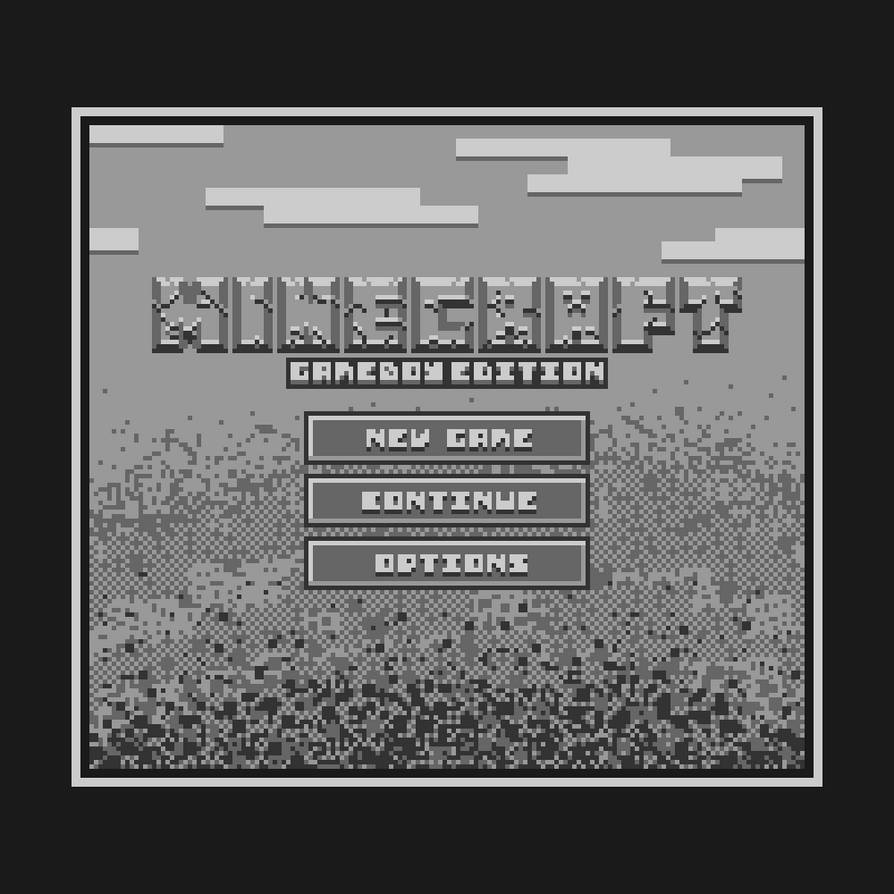 Minecraft Opening Screen 160x144 by elmohidalgo on DeviantArt