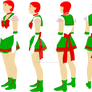 Multiple angles of Sailor Christmas