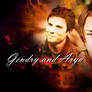 Gendry and Arya from the Tv Show Game of Thrones