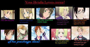 Your Hetalia Lovers Meme