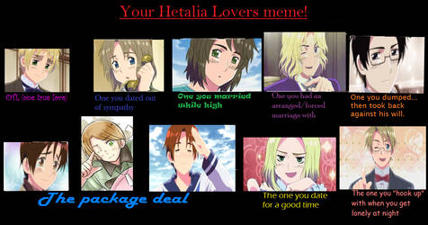 Your Hetalia Lovers Meme