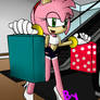 Amy rose Shopping Sonic the hedgehog