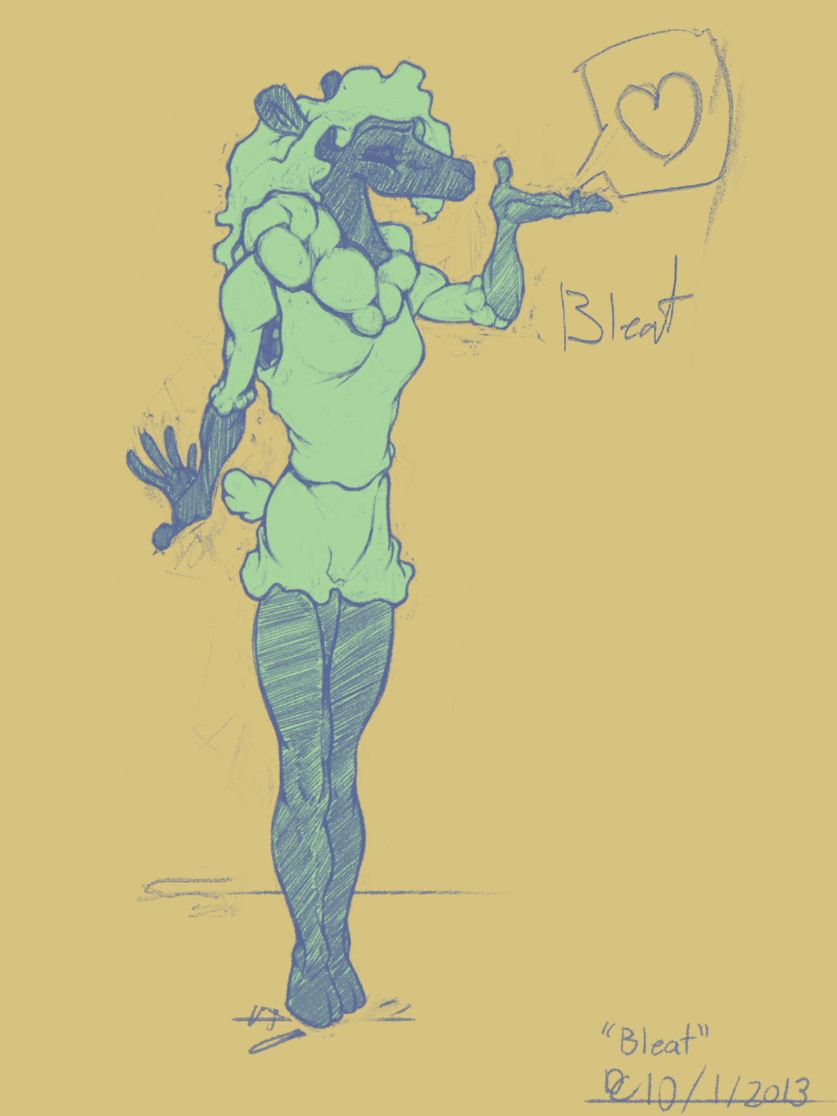 Sketchblog: Bleat