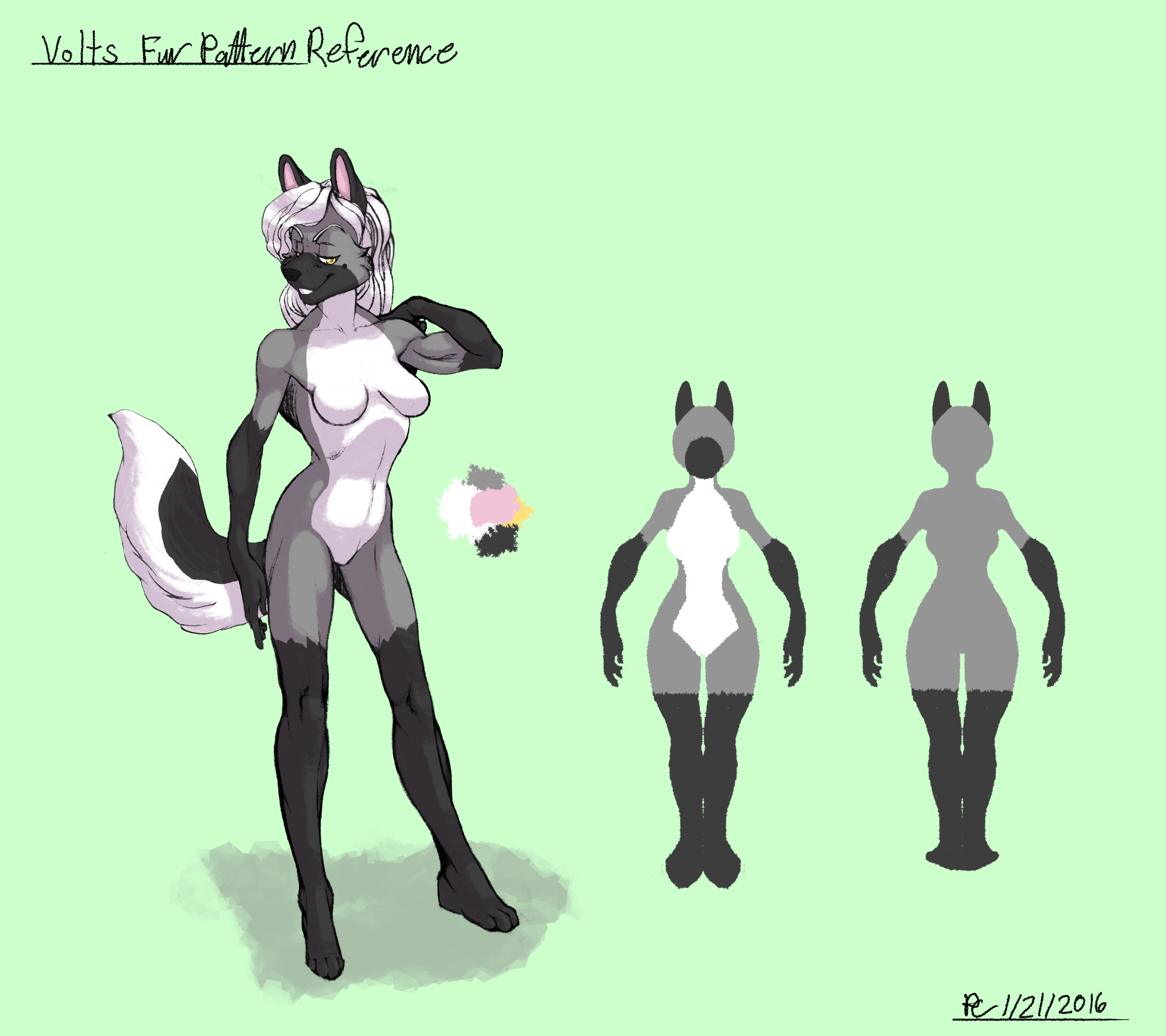 Volts Fur Pattern Reference