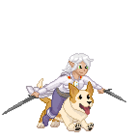 Corgi Rider Vaie the Corgi Rider by Seakara on DeviantArt