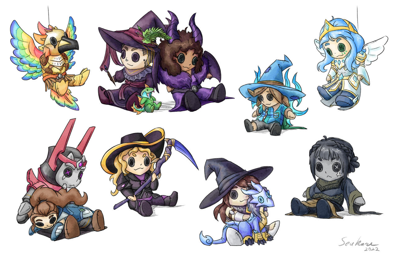 RuneScape Art Fight Plushies by Seakara on DeviantArt
