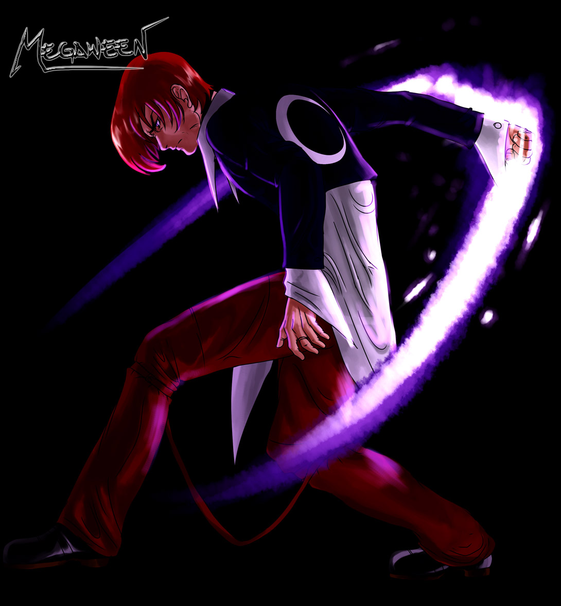 Chou Iori Yagami by makinig on DeviantArt