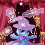 My little pony tarot card 1. Magician Trixie