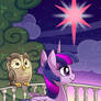 My little pony tarot card 7. The Star -Twilight
