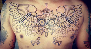 Majora's Mask Tattoo 1/2