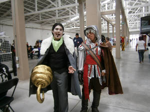 Mr.Crocodile (One Piece) and Ezio (Assasins creed)