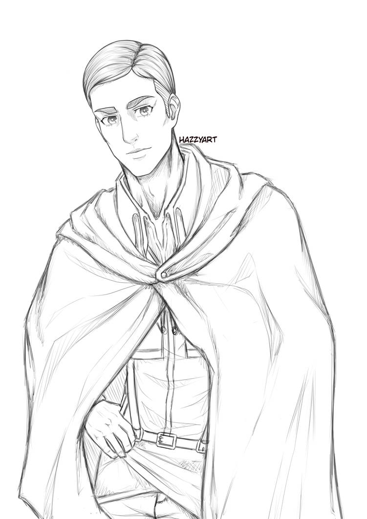 ErwinSketch1 by HazZyART19 on DeviantArt