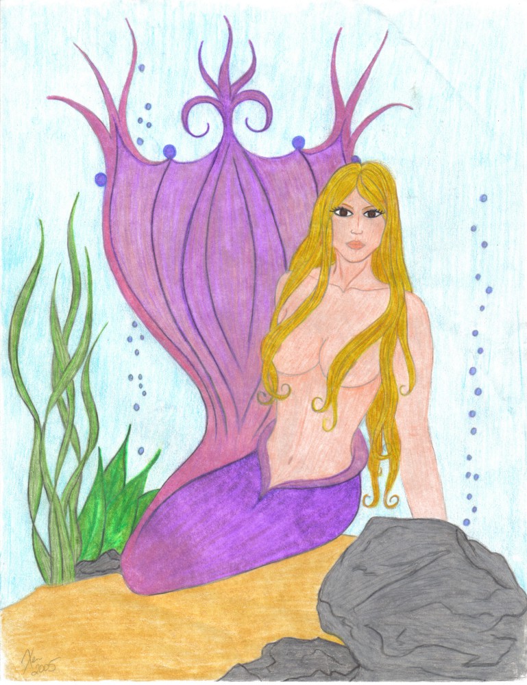 Mermaid in the Sea