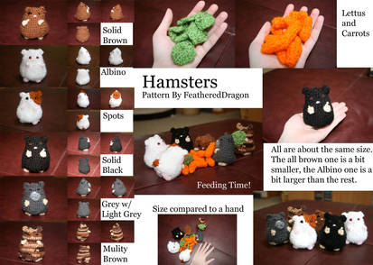 Crochet Hamsters woot