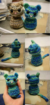 Crochet: Blue Cat