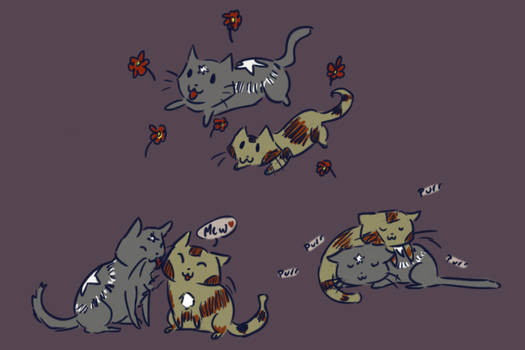 Kitties for a friend.