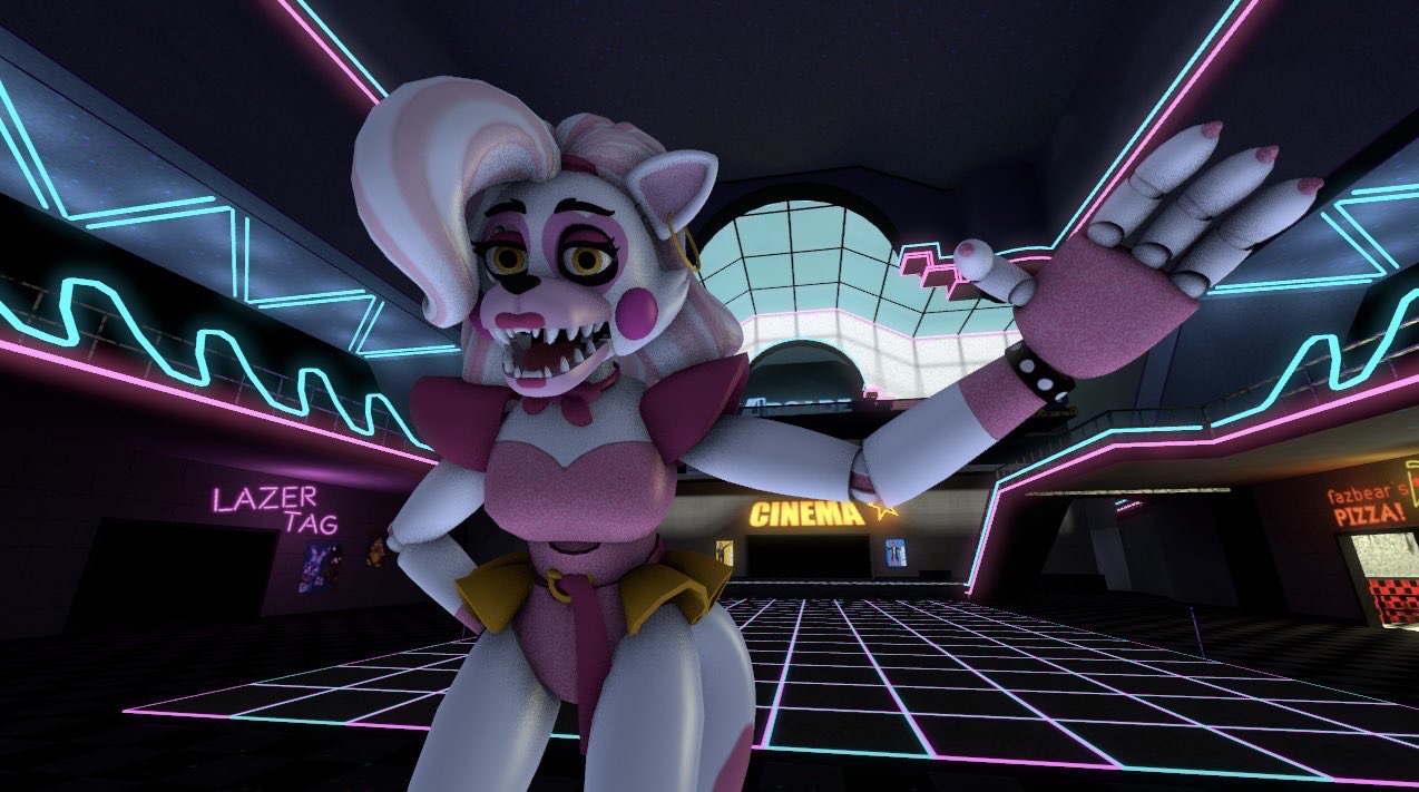 MMD FNAF SB:Glamrock Mangle + Download DL by Francoraptor2018 on DeviantArt