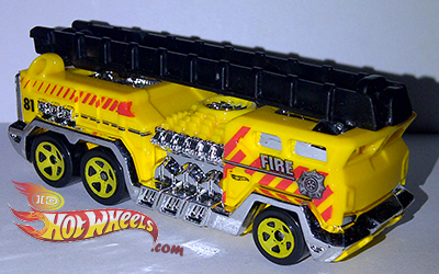 2013 Hot Wheels 5 Alarm Hw City Yellow Fire Truck By Idhotwheels On Deviantart