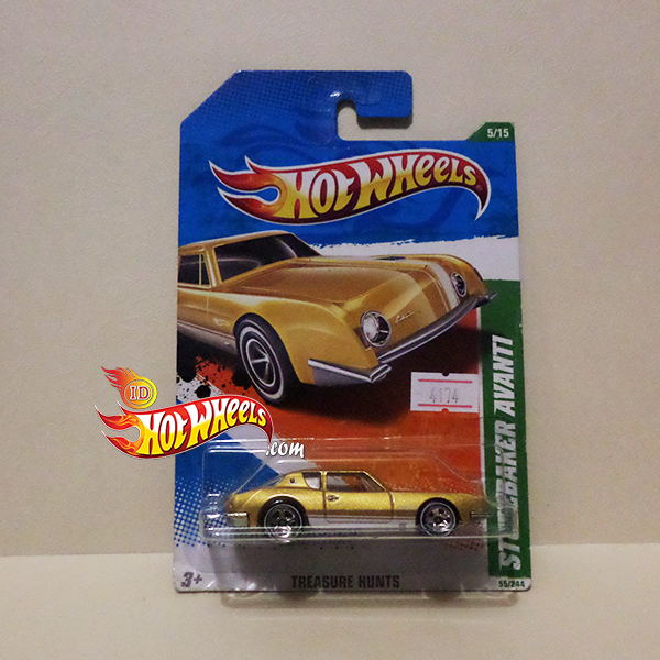 Hot Wheels 2011 STUDEBAKER AVANTI TREASURE HUNTS