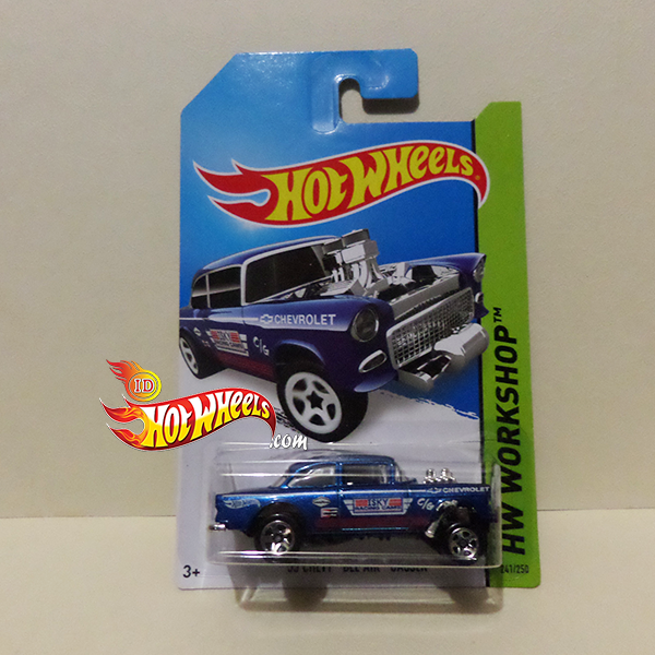 HOT WHEELS 2014 '55 CHEVY BEL AIR GASSER