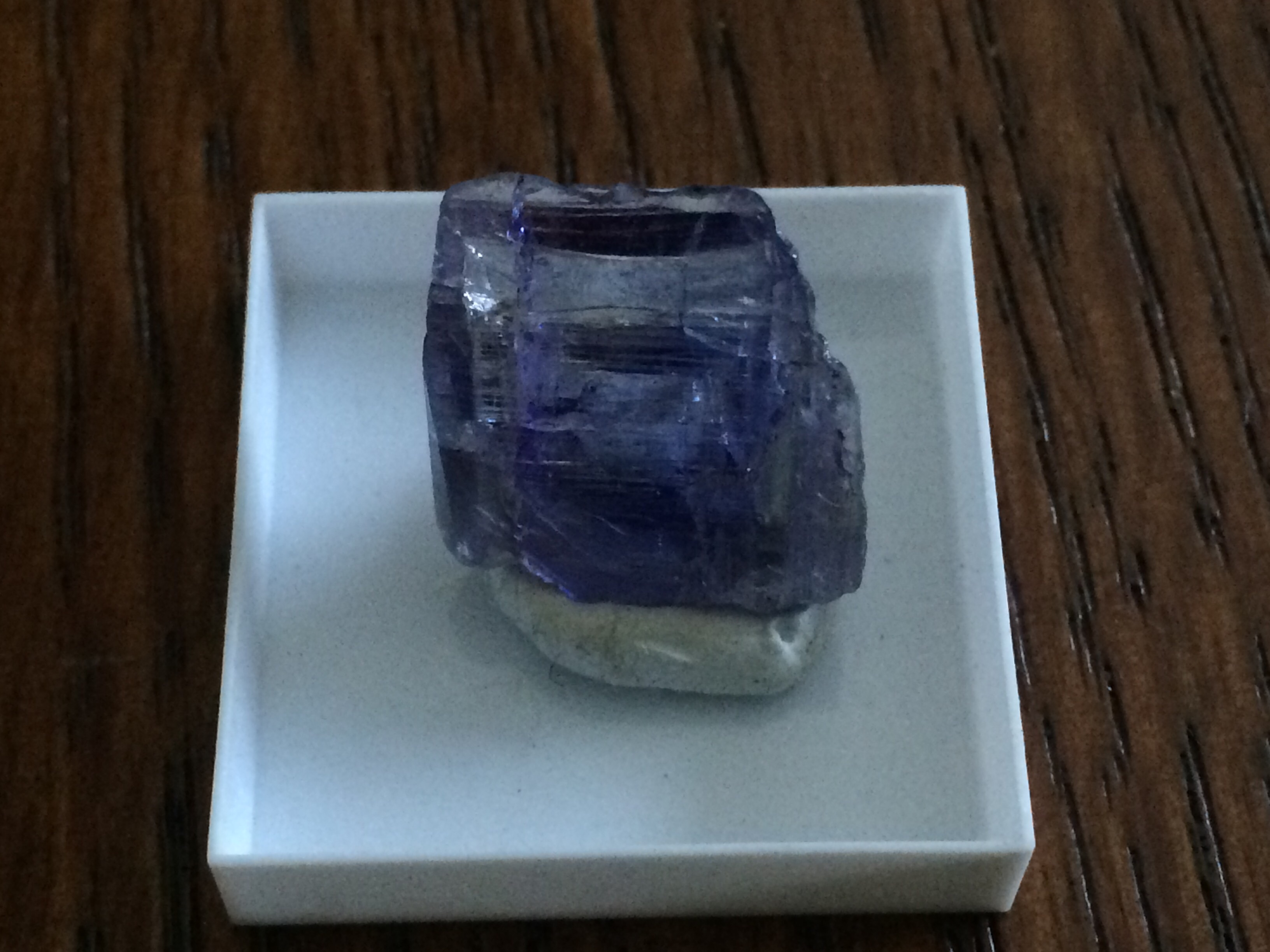 Tanzanite crystal