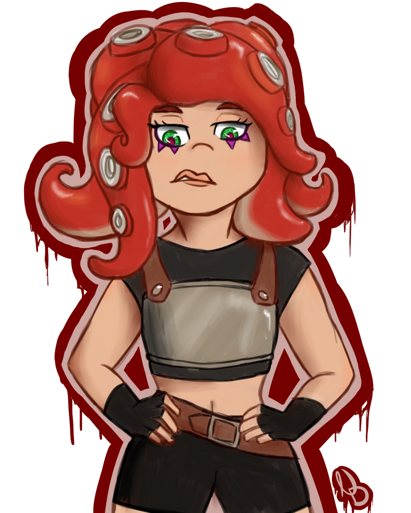 Octoling (Sept 2015) by AwokenX on DeviantArt