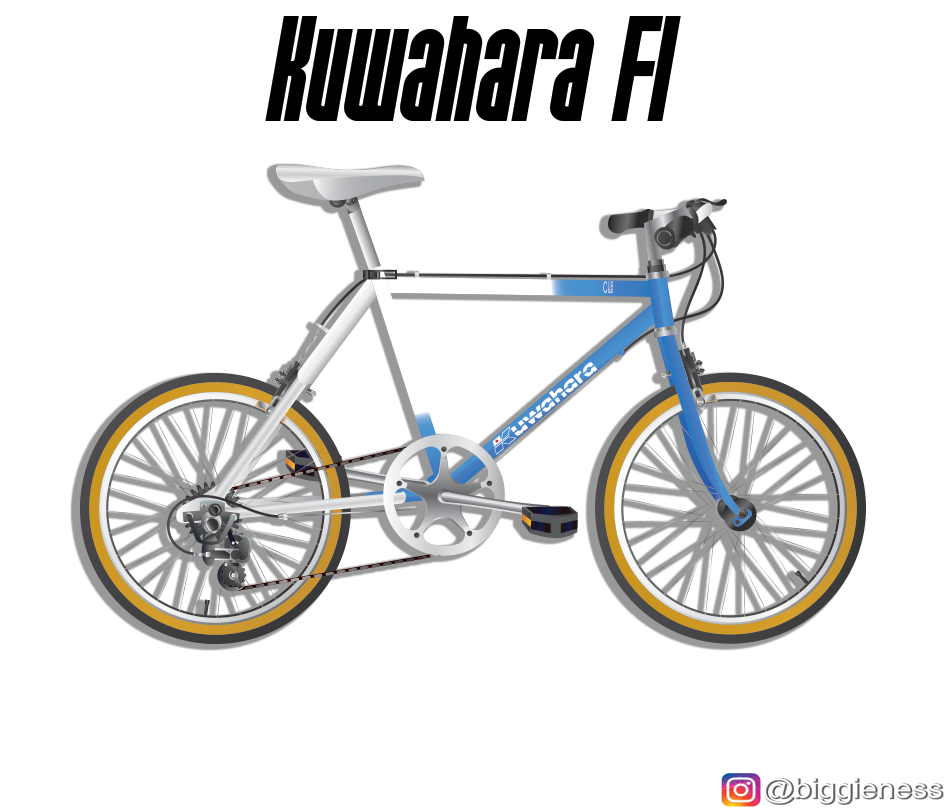 Kuwahara folding deals bike