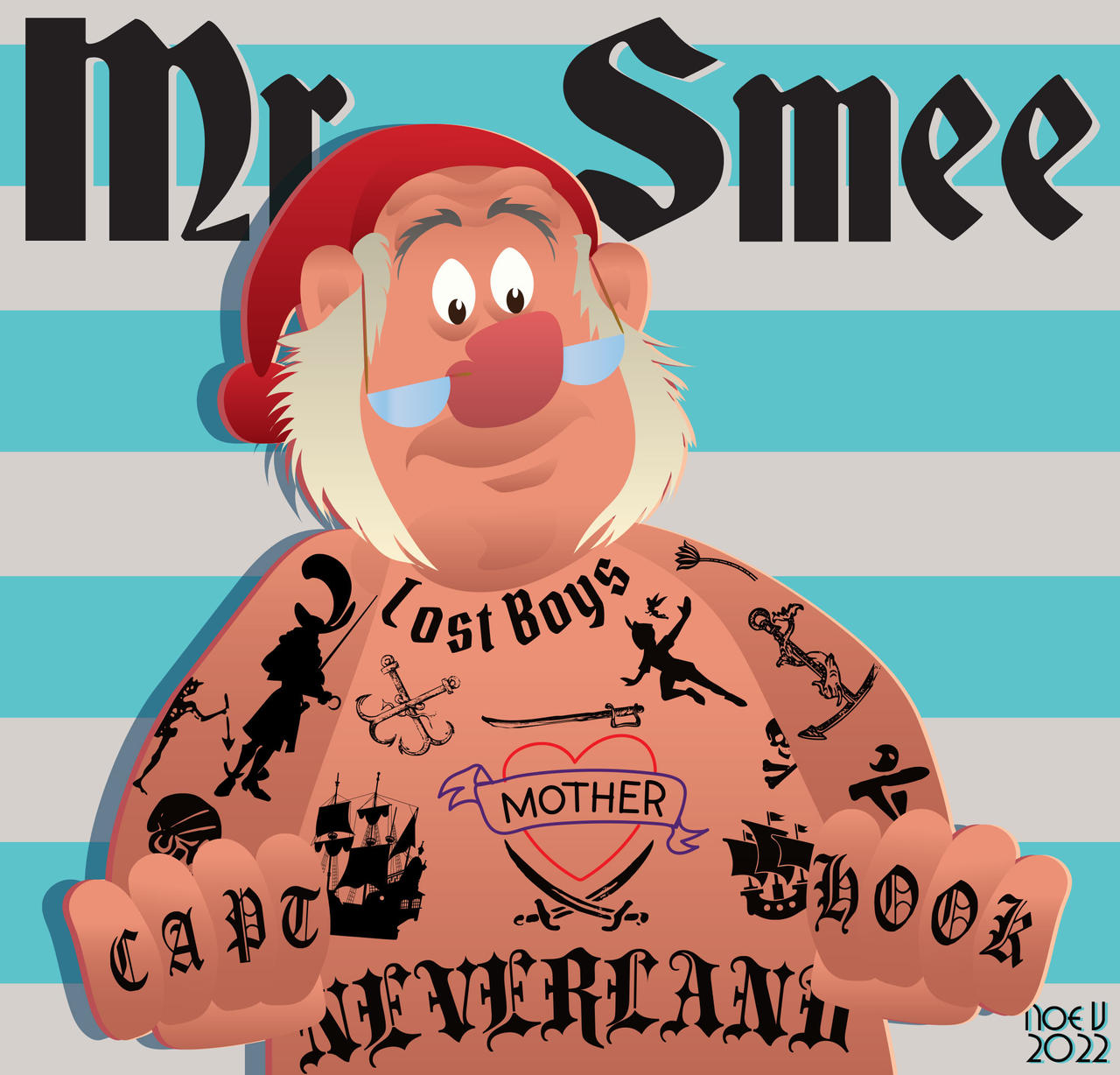 Mr. Smee by Big-Mex on DeviantArt
