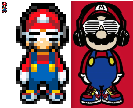 Cool Mario by WahooMario on DeviantArt Cool Mario by WahooMario on DeviantArt