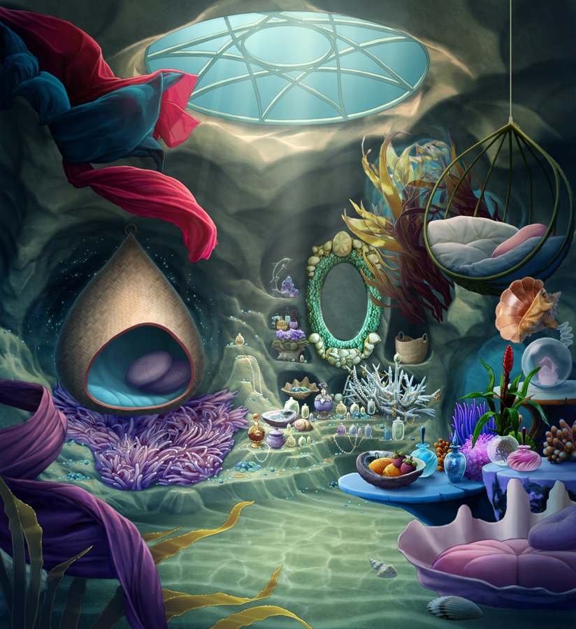 Mermaid Room By Tamiart On Deviantart